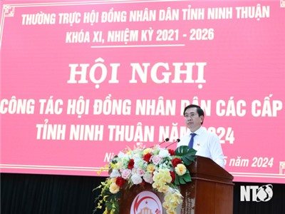 Hội nghị công tác HĐND các cấp tỉnh Ninh Thuận năm 2024