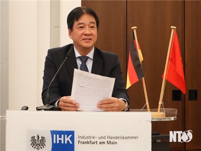 Đoàn công tác tỉnh Ninh Thuận làm việc với Phòng Thương mại và Công nghiệp Frankfurt (IHK) – Cộng hòa liên bang Đức