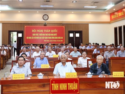 Hội nghị toàn quốc quán triệt, triển khai thực hiện Nghị quyết Hội nghị lần thứ mười Ban Chấp hành Trung ương Đảng khóa XIII