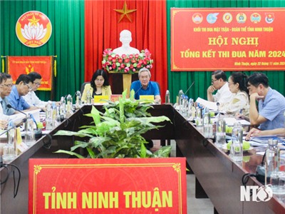 Khối thi đua Mặt trận - Đoàn thể tỉnh: Tổng kết thi đua năm 2024