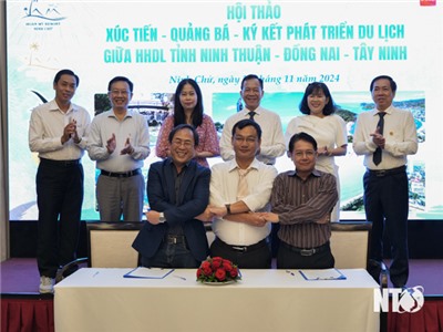 Hội thảo xúc tiến, quảng bá, ký kết phát triển du lịch giữa Hiệp hội Du lịch tỉnh Ninh Thuận, Đồng Nai và Tây Ninh