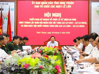 Triển khai kế hoạch tổ chức Lễ kỷ niệm 80 năm Ngày thành lập Quân đội nhân dân Việt Nam