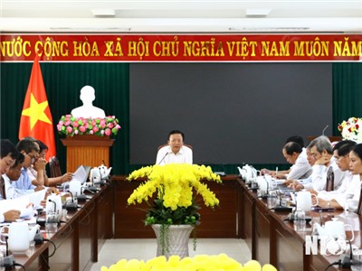 UBND tỉnh họp Tổ công tác số 3 tháo gỡ các khó khăn, đẩy mạnh công tác giải ngân, phấn đấu đạt mục tiêu tăng trưởng