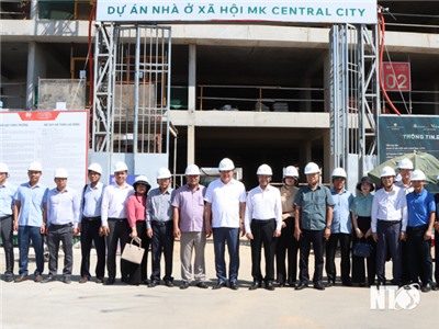 Đoàn giám sát HĐND tỉnh giám sát tình hình thực hiện chính sách, pháp luật về phát triển nhà ở, nhà ở xã hội tại một số công trình dự án