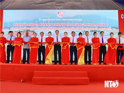 Khánh thành công trình đường Văn Lâm - Sơn Hải