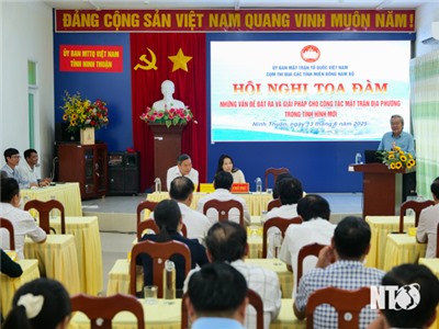 Hội nghị giao ban Cụm thi đua MTTQ các tỉnh miền Đông Nam Bộ